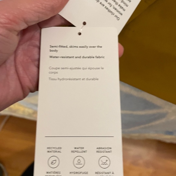 Athleta Sutro Rainout Trench Jacket Size Small. NWT! Retail $170 - Picture 7 of 15